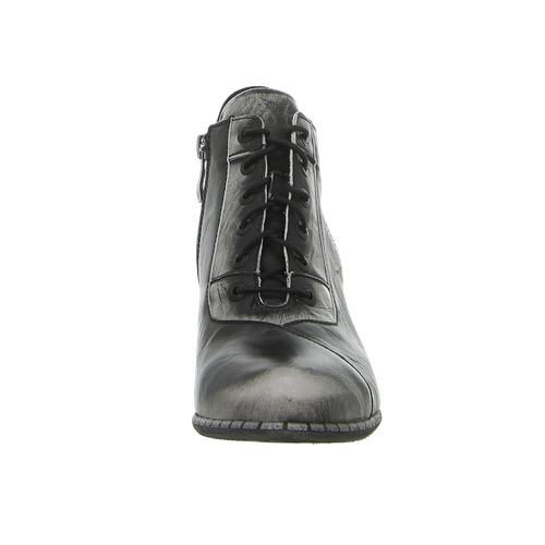 SIMEN SIMEN DAMEN STIEFELETTEN 4330A GRAU SCHWARZ 1212794