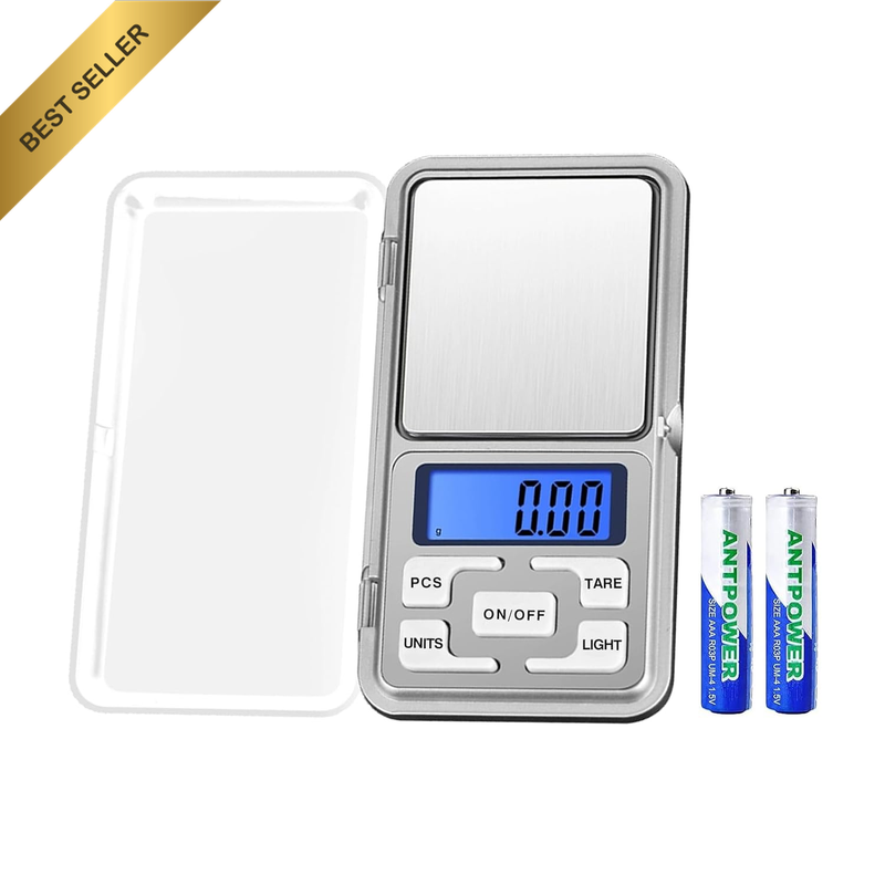 Digital Scale Grams, 500G Electronic Pocket Scale with High Precision of 0.01G f