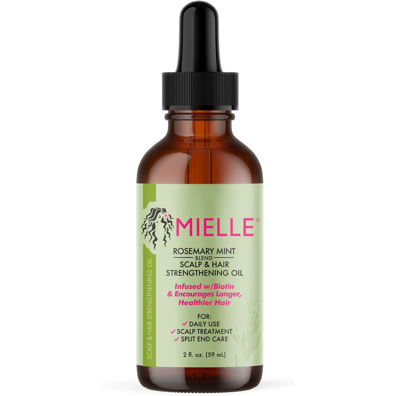 Organics Rosemary Mint Scalp & Hair Strengthening Oil with Biotin & Essential Oi