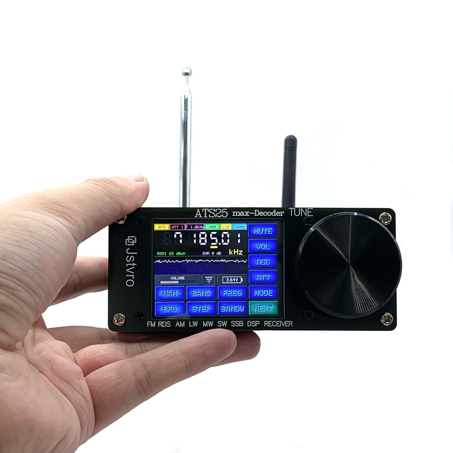 ATS25 Max Decoder Si4732 Radio Receiver Receiver with Official Activation Code ATS25 Max Decoder Si4732 Radio Receiver Receiver with Official Activation Code