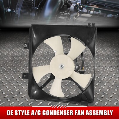 Для 93-97 Mazda 626 MX-6 2,5-литровый двигатель OE Style с вентилятором охлаждения конденсатора кондиционера в сборе