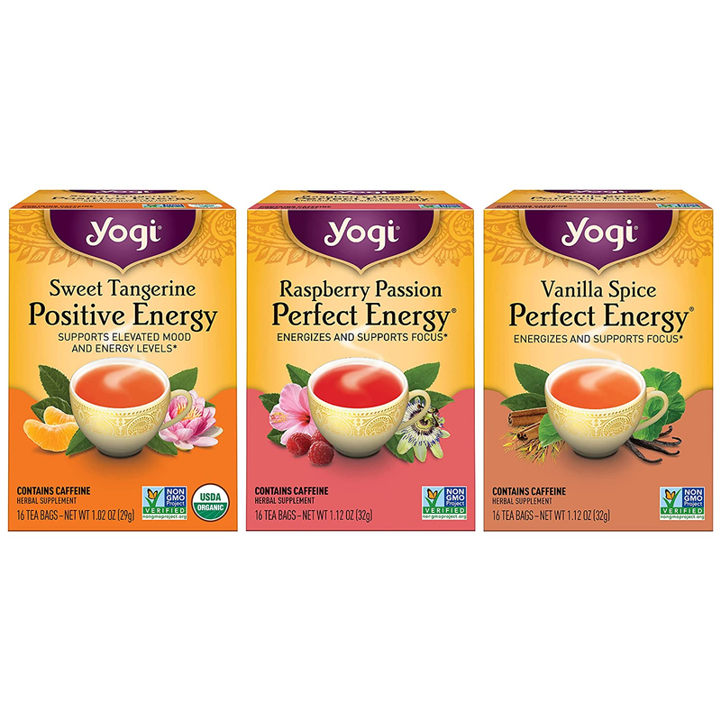 - Positive Energy Tea Variety Pack Sampler (3 Pack) Sweet Ta