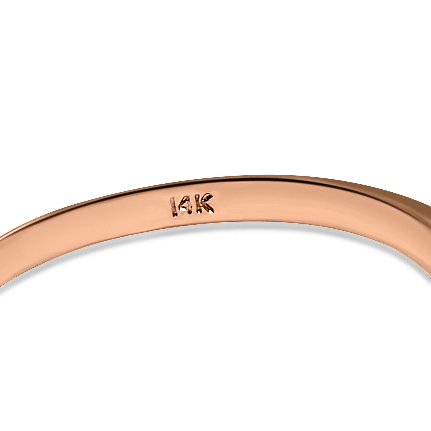Pre-owned Swarovski Cz Cubic Zirconia Solitaire Ring 14k Rose Gold 2 Carat 6 Prong Engagement In Clear