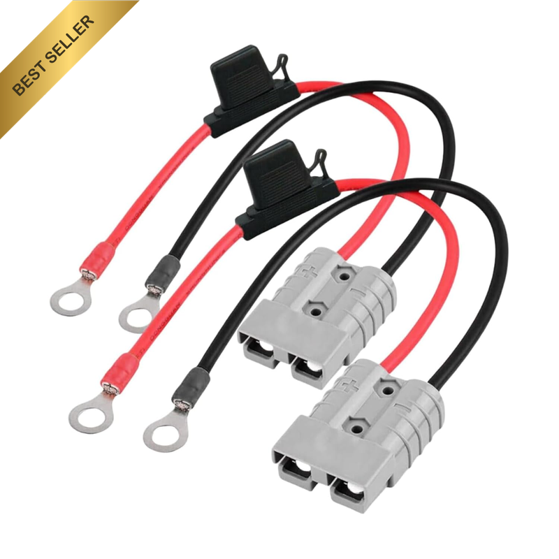 2PCS Anderson Plug Connector ，Quick Connectors ，Anderson Plug Extension Cable,Le