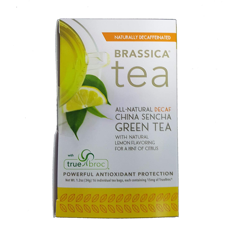 Decaf Green Tea With Trubroc, Lemon Decaf, 16 Tea Bags