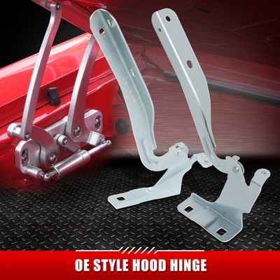[2Шт] Для 07-11 Nissan Versa Стальной шарнирный кронштейн капота с левой и правой стороны в стиле OE