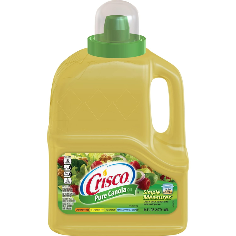 Pure Canola Oil, 64 Fluid Ounce