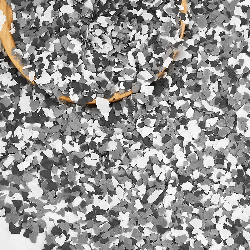 2.8 Kg/ 6.17 Lb Blend Decorative Color Chips Epoxy Flakes for Garage Floor Blend