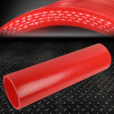 4-СЛОЙНЫЙ ТРУБОПРОВОД ТУРБОНАДДУВА/ВОЗДУХОЗАБОРНИКА/ПРОМЕЖУТОЧНОГО ОХЛАДИТЕЛЯ ДЛИНОЙ 3 ID 12, КРАСНЫЙ СИЛИКОНОВЫЙ ШЛАНГ / ТРУБА