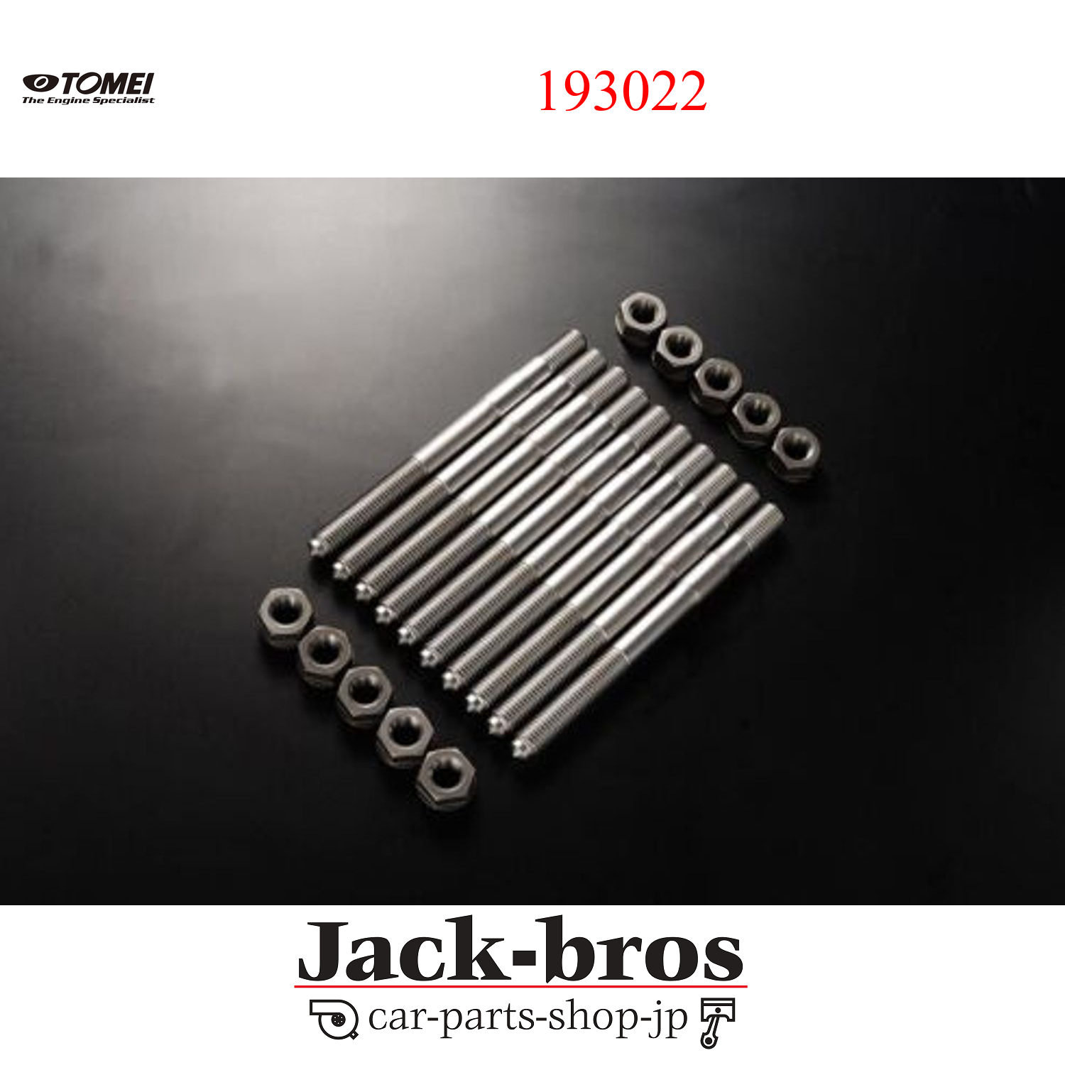 TOMEI Genuine OEM MAIN STUDS SET For EVO 4-9 4G63 193022 | eBay