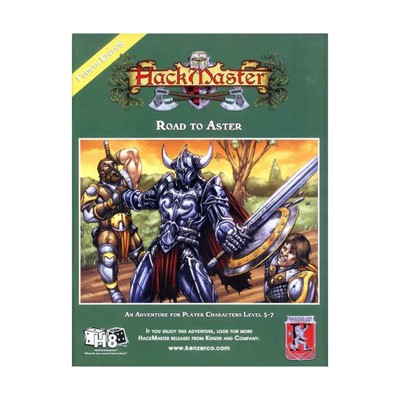 Kenzer HackMaster 4th Ed Road to Aster VG+