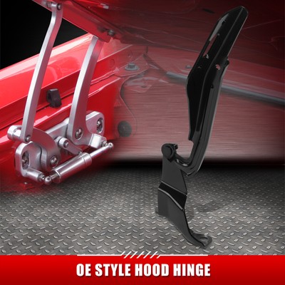 [1 шт.] Для 09-14 Honda Fit Стальной кронштейн петли капота с левой стороны водителя в стиле OE