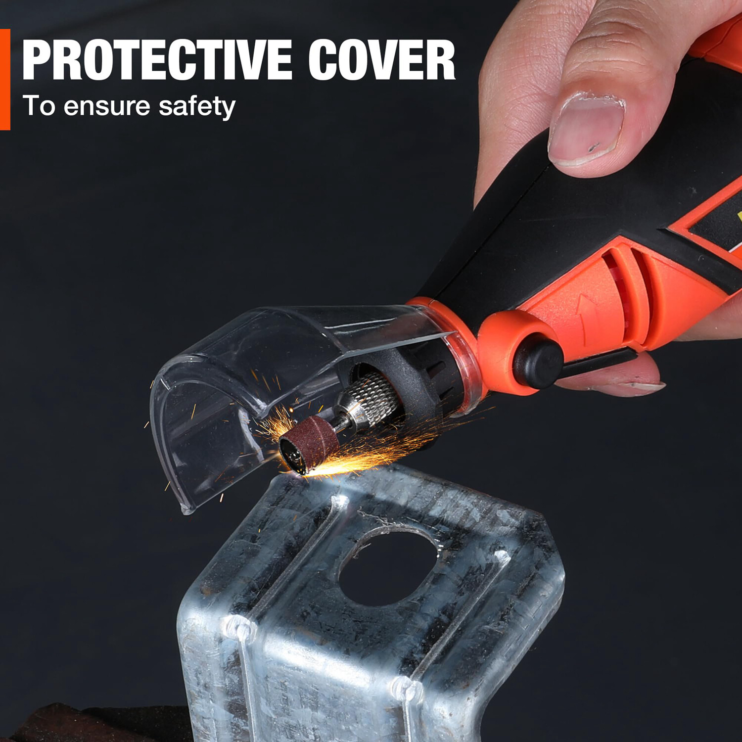 ValueMax 1.2Amp Corded Dremel Rotary Tool Kit 5 Variable Speed with Storage Case