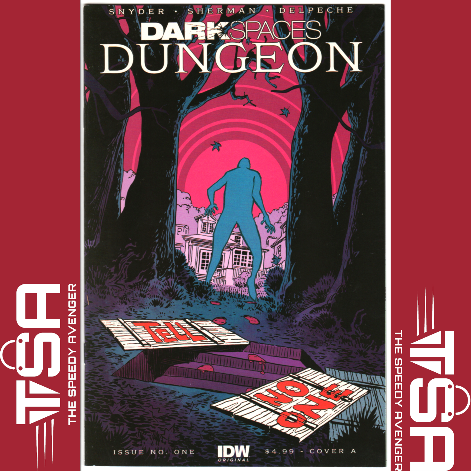 DARK SPACES DUNGEON #1 Hayden Sherman Regular Cover A 2023 IDW Scott Snyder