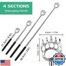 HOFASON 3PCS Back Scratcher, Fathers Day Dad Gifts for Dad/Husband/Grandpa, Christmas Stocking Stuffers for Teens/Men/Women/Adults, Novelty Idea Gifts Bear Claw Back Scratcher for Men/Women