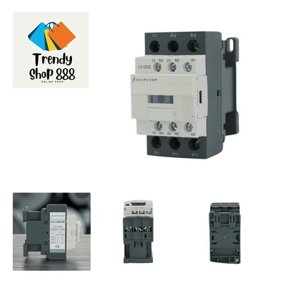 3 pole contactor 120v coil 30 Amp Normally Open IEC 660V Contactor Switch, Au...