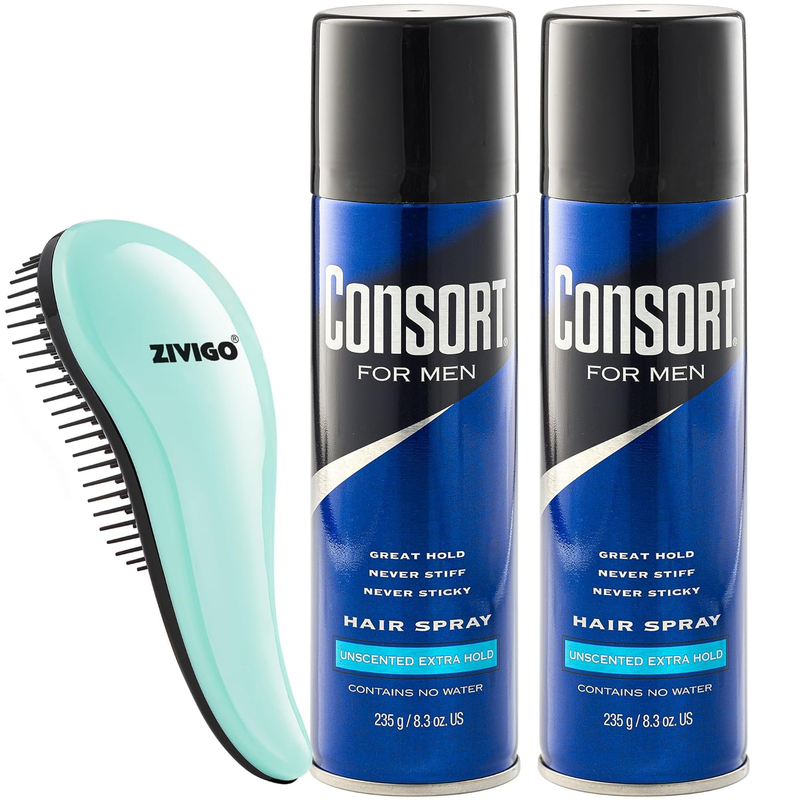For Men Extra Hold, Unscented, 8.3 Oz (2 Pack)