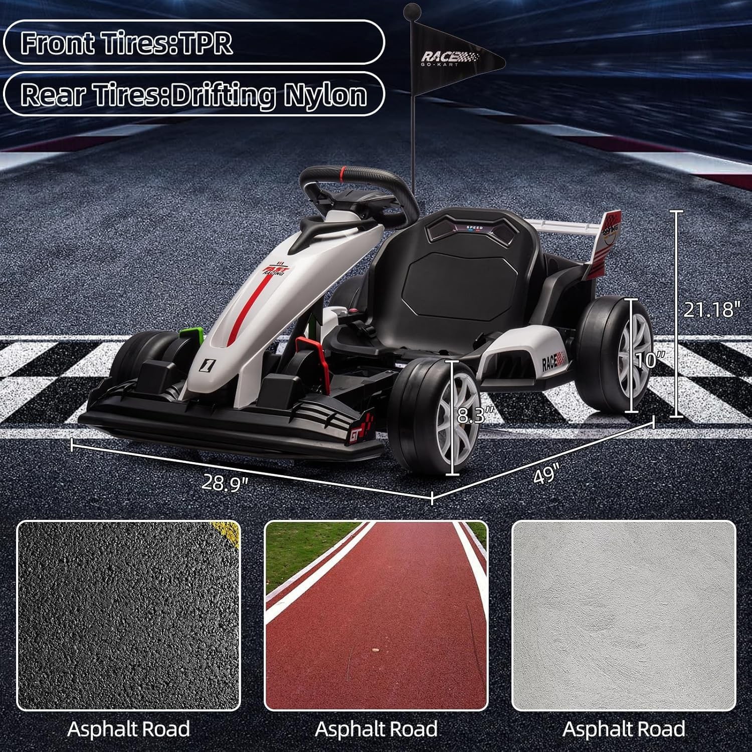 24V Electric Go Kart