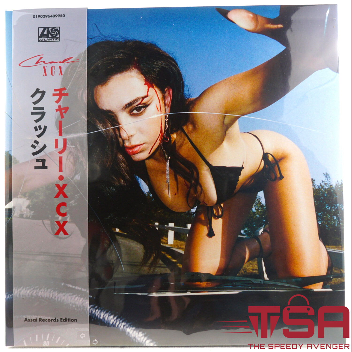 Charli XCX Crash Vinyl LP Grey Colour Assai Obi V2 Edition 2022 LIMITED 200!