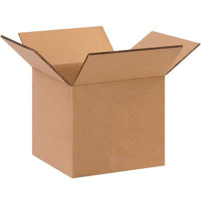 HD10108DW Heavy-Duty Double Wall Corrugated Cardboard Box 10'' L X 10'' W X 8'' H,