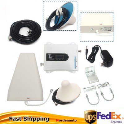 Mobile Signal Booster 900/1800/2100MHz 2G/3G/4G Tri Band Amplifier Repeater