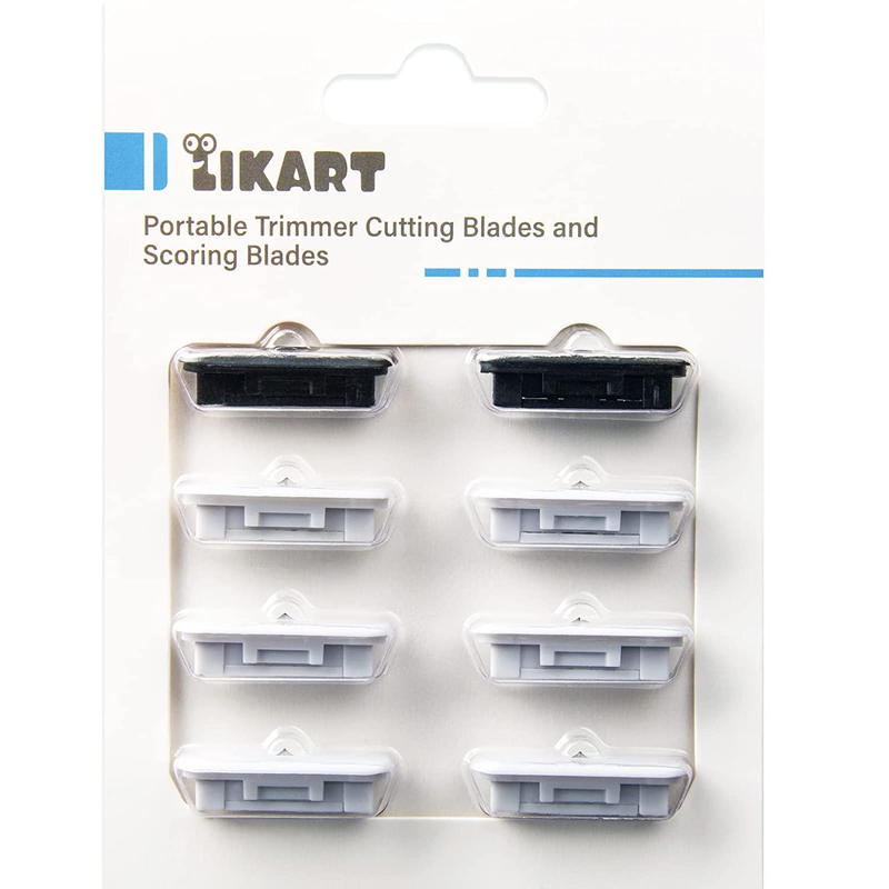 Likart 8 Pack Paper Cutter Replacement Blades for Cricut Portable Trimmer Replac