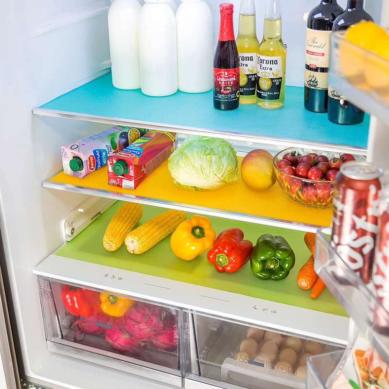 8 Pieces Refrigerator Washable Cuttable Refrigerator Liner Home Kitchen Gadgets