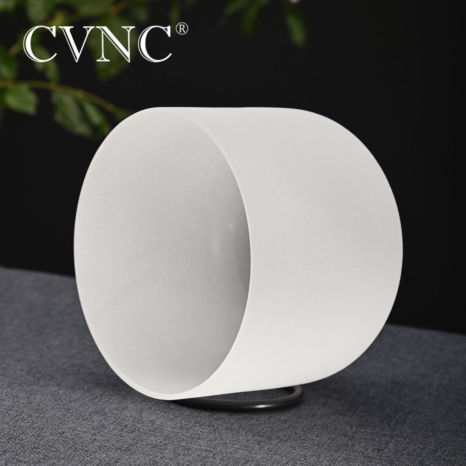 CVNC 8"10"11"12" CEDFGAB Frosted Chakra Crystal Singing Bowl Sound Healing Bath
