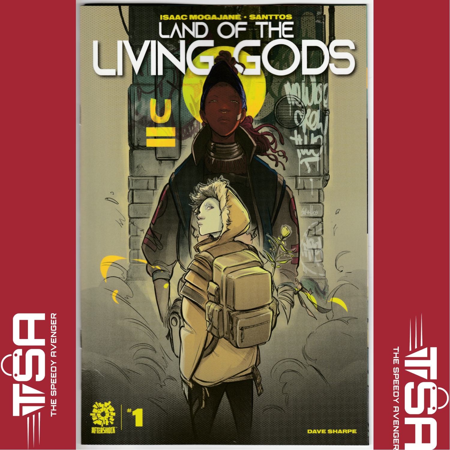 LAND OF THE LIVING GODS #1 Santtos Cover A AfterShock Comics Isaac Mogajane