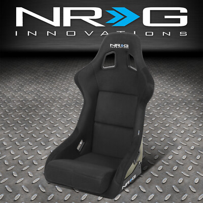 ГОНОЧНОЕ КОВШЕОБРАЗНОЕ СИДЕНЬЕ NRG INNOVATIONS RSC-302CF-GD С ФИКСИРОВАННОЙ СПИНКОЙ ИЗ УГЛЕРОДНОГО ВОЛОКНА