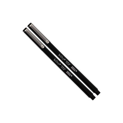 Marvy Uchida Le Pen Felt Pen Ultra Fine Point Black Ink 2/Pack (7655868A)