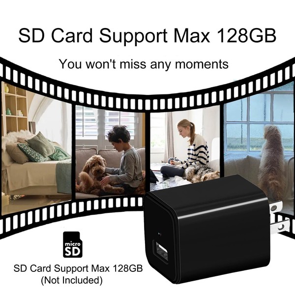 Mini Spy Hidden WIFI Camera Home Security Nanny Cam 1080P Motion Detection Audio - Image 4