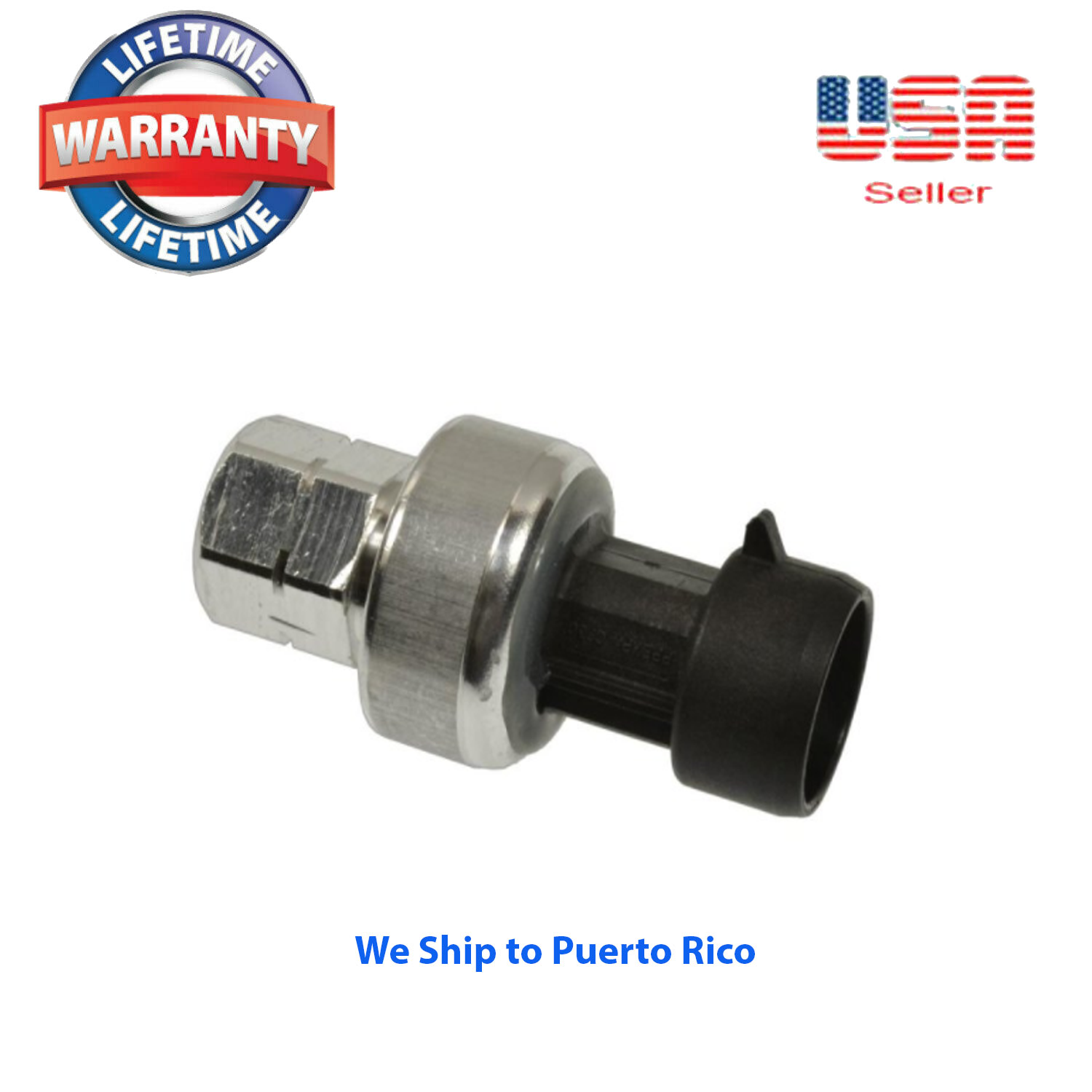 A/C Refrigerant Pressure Sensor Fits Chevrolet Aveo Buick