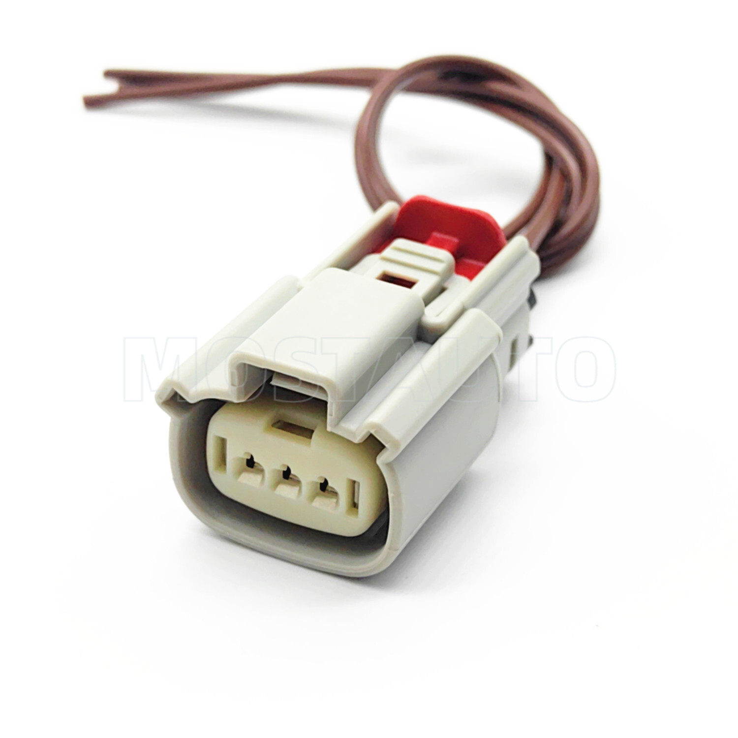 Molex MX150 Series 3-Way Female Connector 33471-0302 Gray