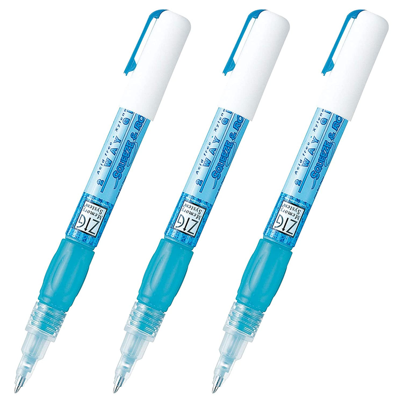 Kuretake Zig Memory System 2 Way Glue 1Mm Squeeze & Roll 3 P