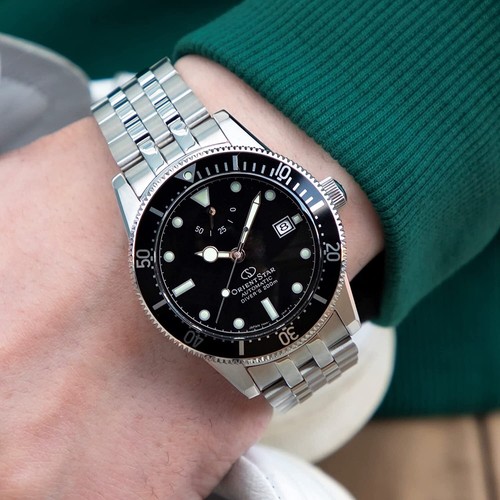 Pre-owned Orient Star Rk-au0601b Mechanical Automatic Diver 1964 2nd Edition Watch Japan