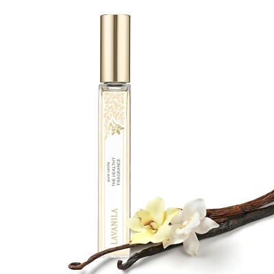 Lavanilla The Healthy Fragrance - Pure Vanilla - 10ml / .32 fl oz rollerball NIB