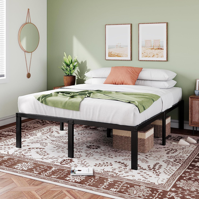 Queen bed frame 18 inch outlet