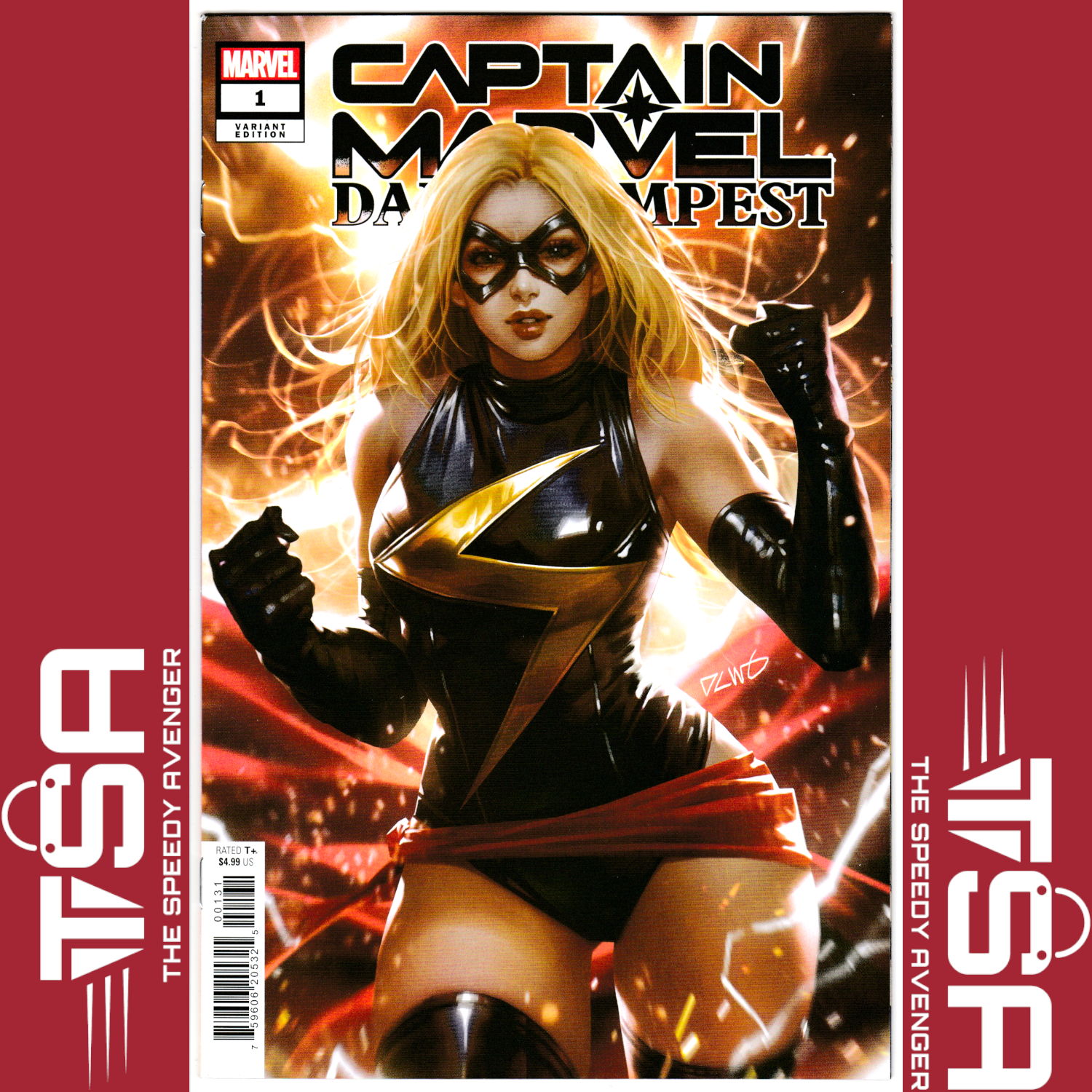 CAPTAIN MARVEL DARK TEMPEST #1 Derrick Chew Variant 2023 KEY FIRST APP NADA