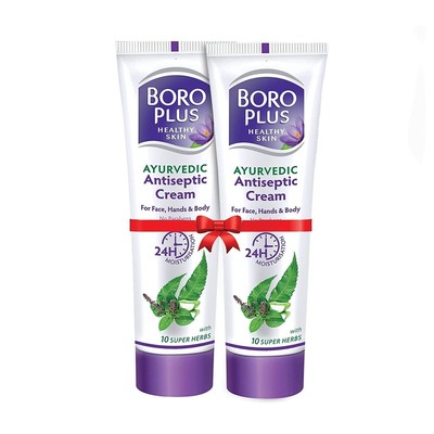 80 ml X 2 Himani Boro Plus Healthy Skin Care Antiseptic Cream