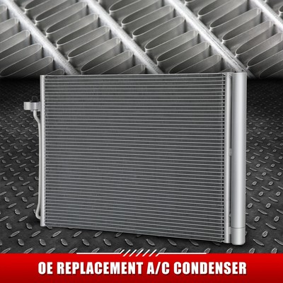 Для 07-19 BMW X5 X6 2.0L 3.0 L 4.4L 4.8L Двигатель OE Style Алюминиевый конденсатор кондиционера