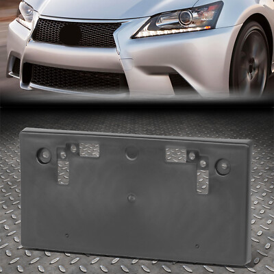 Для 13-15 Lexus GS350 GS450h в стиле OE Черный кронштейн крепления переднего номерного знака
