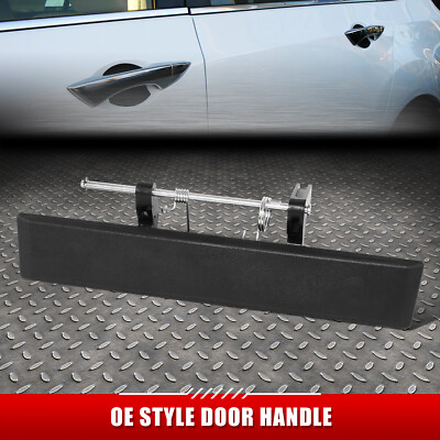 Для 05-12 Nissan Frontier Черная текстурированная Наружная ручка задней двери багажника