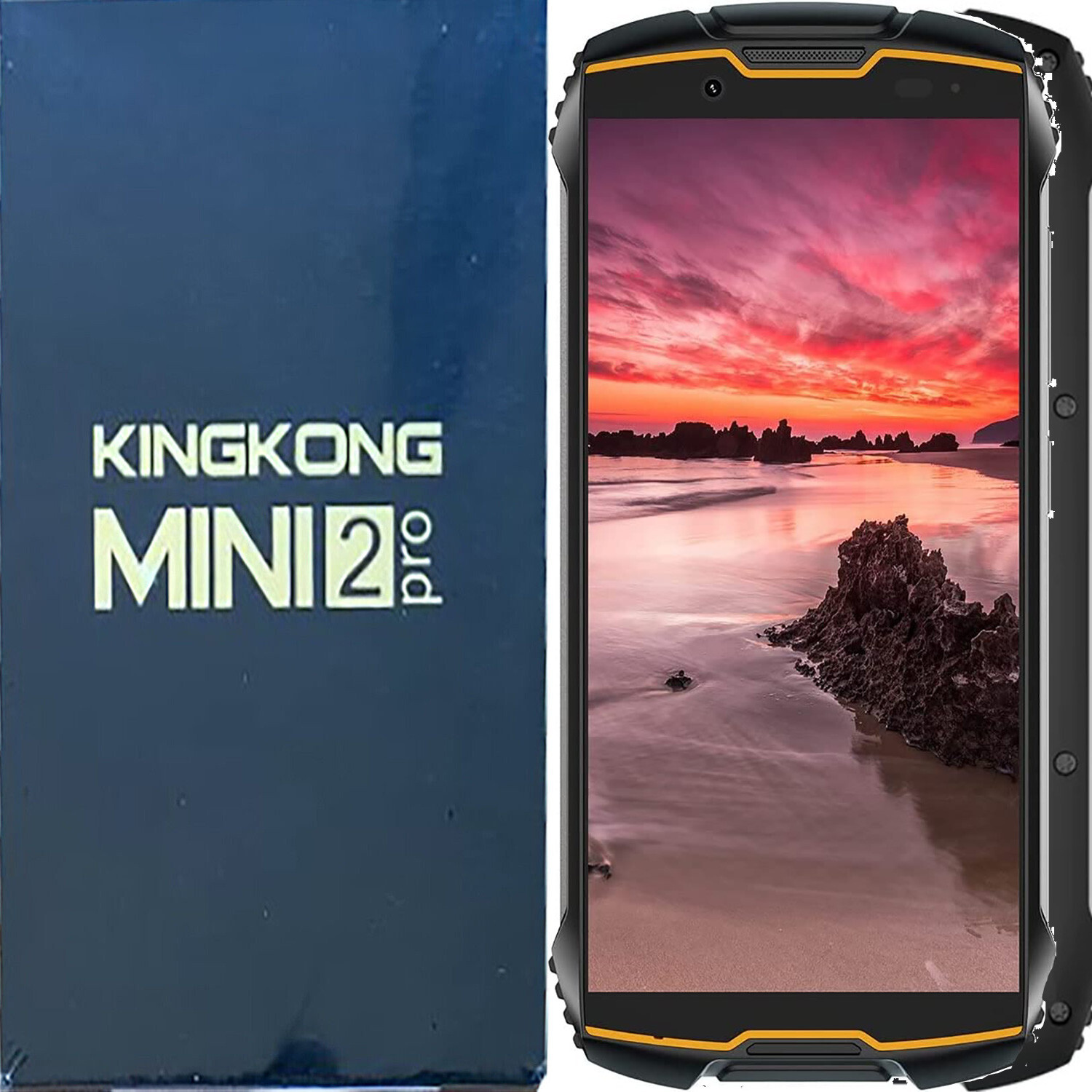 Cubot KingKong Mini2 Pro 4G Black/Orange 64GB + 4GB Dual-SIM