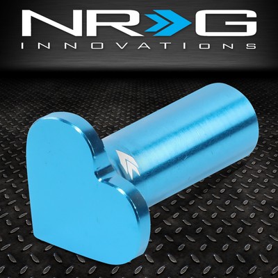 NRG ДЛЯ 13-21 TOYOTA 86 FR-S BRZ WRX STI КНОПКА ЭЛЕКТРОННОГО ТОРМОЖЕНИЯ В ФОРМЕ СЕРДЦА СИНЕГО ЦВЕТА
