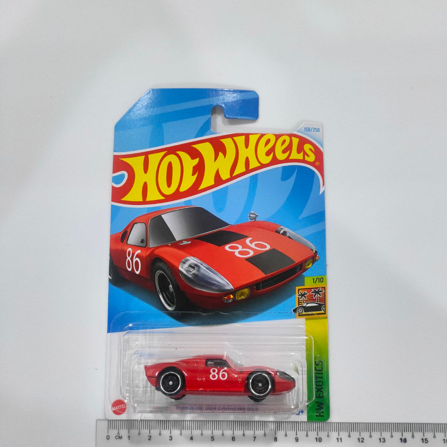CM HOT WHEELS PORSCHE 904 CARRERA GTS SERIES HW EXOTICS RED