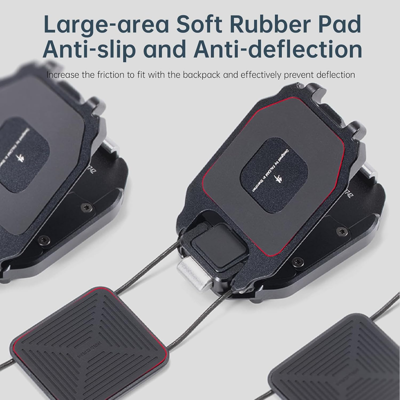 F38 Camera Backpack Strap Base Mount Clip Quick Release for Backpack Straps V2,