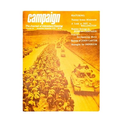Lowry Ent Campaign  #94 ''Strategy for Yalu, Imperium & Russian Campaign Mag VG+