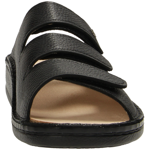 FINNCOMFORT FINNCOMFORT DAMEN PANTOLETTEN KORFU SCHWARZ 1508 055099 SCHWARZ 203705
