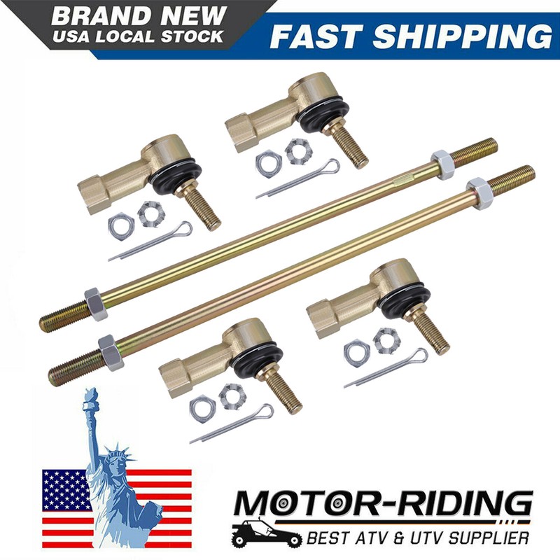 2 Tie Rod Sets for Kawasaki KVF750 Brute Force 750 4X4I 2005
